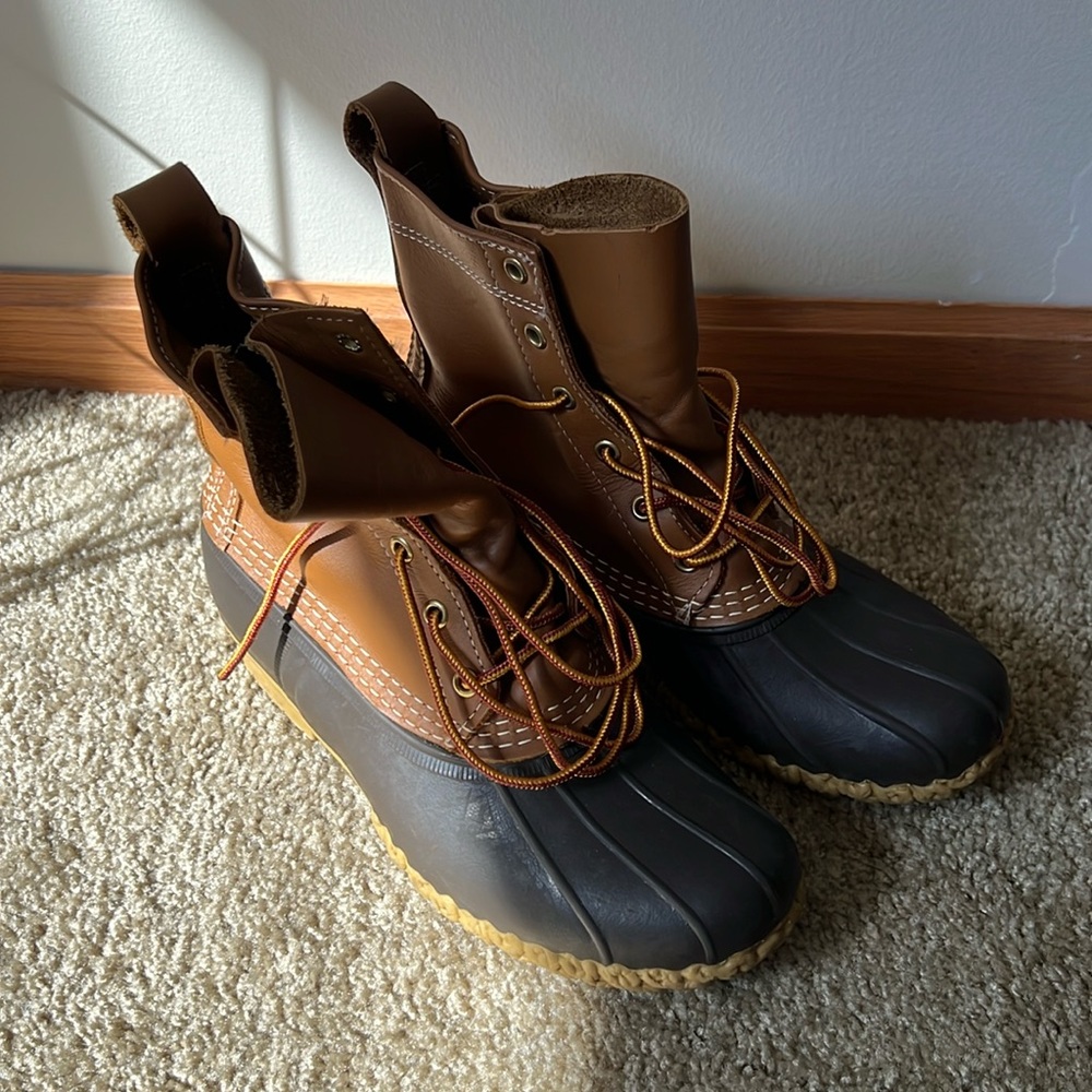 Size 8.5 L.L. Bean Duck Boots